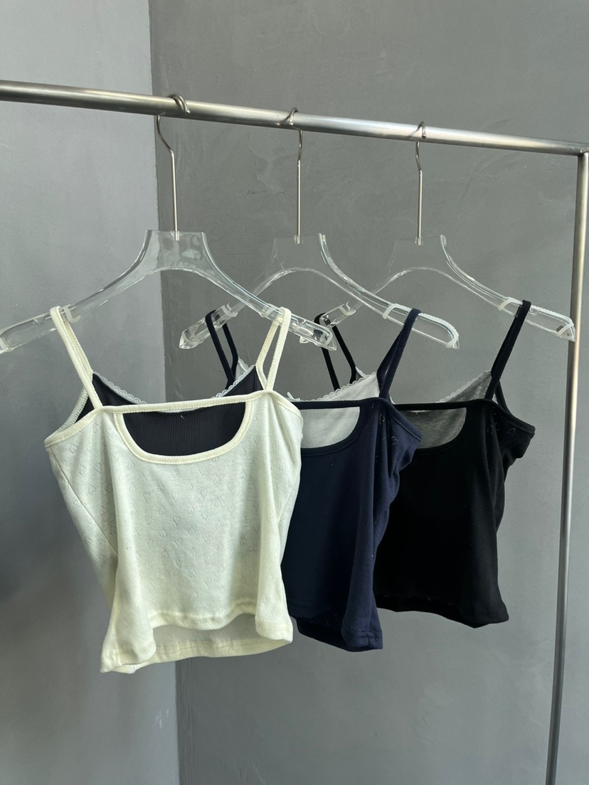 UNA/THE MAY東大門㊣實拍女士新款職業25春夏熱賣吊帶背心THEMAY/UNA吊帶/背心
