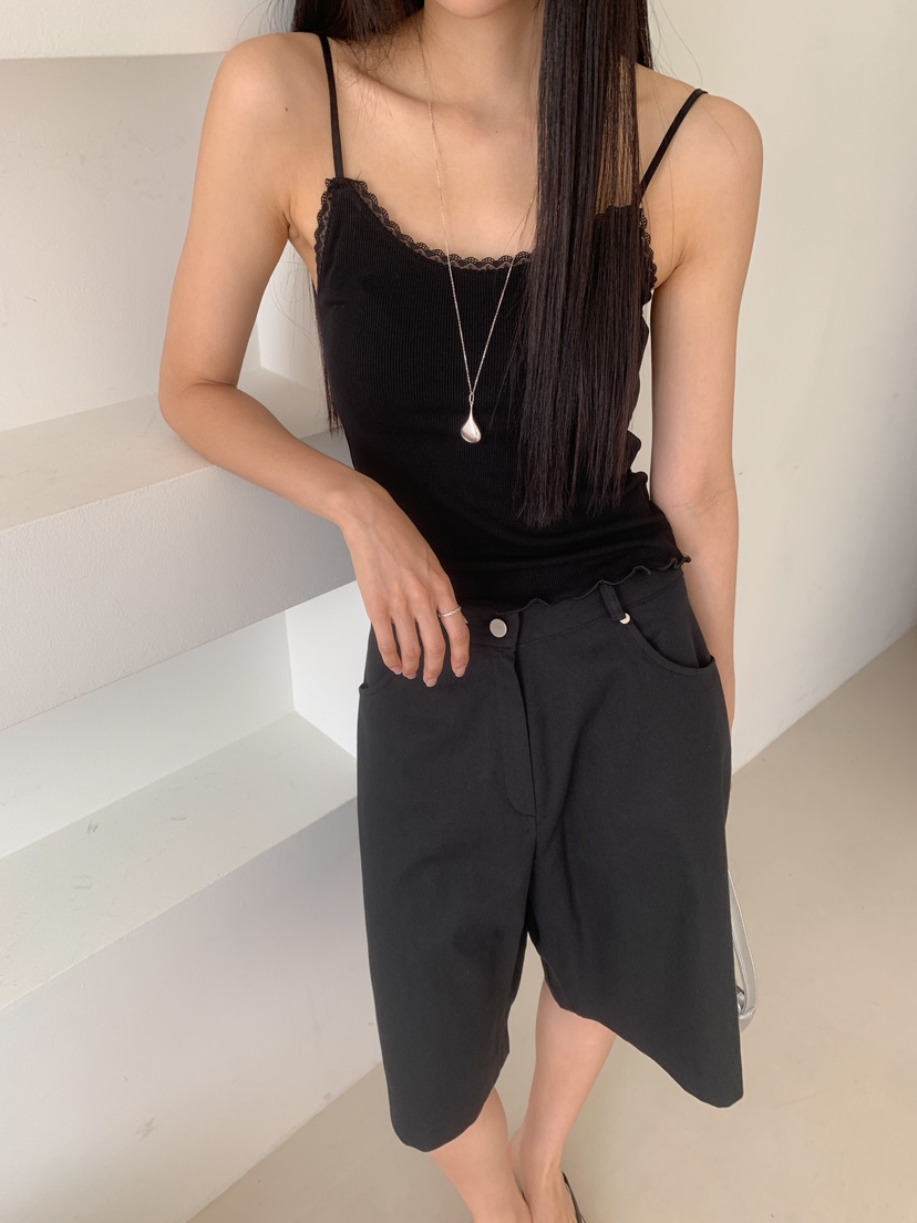 ROUGH東大門㊣代購女裝新款真品人氣25春夏休閑職業吊帶背心ROUGH吊帶/背心
