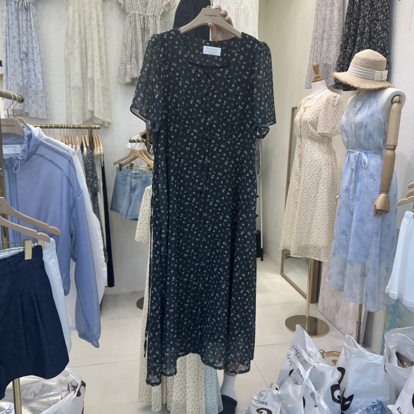 SYMPHONY韓國代購㊣女士新品職業熱賣休閑時尚25春夏連衣裙SYMPHONY連衣裙圖色3