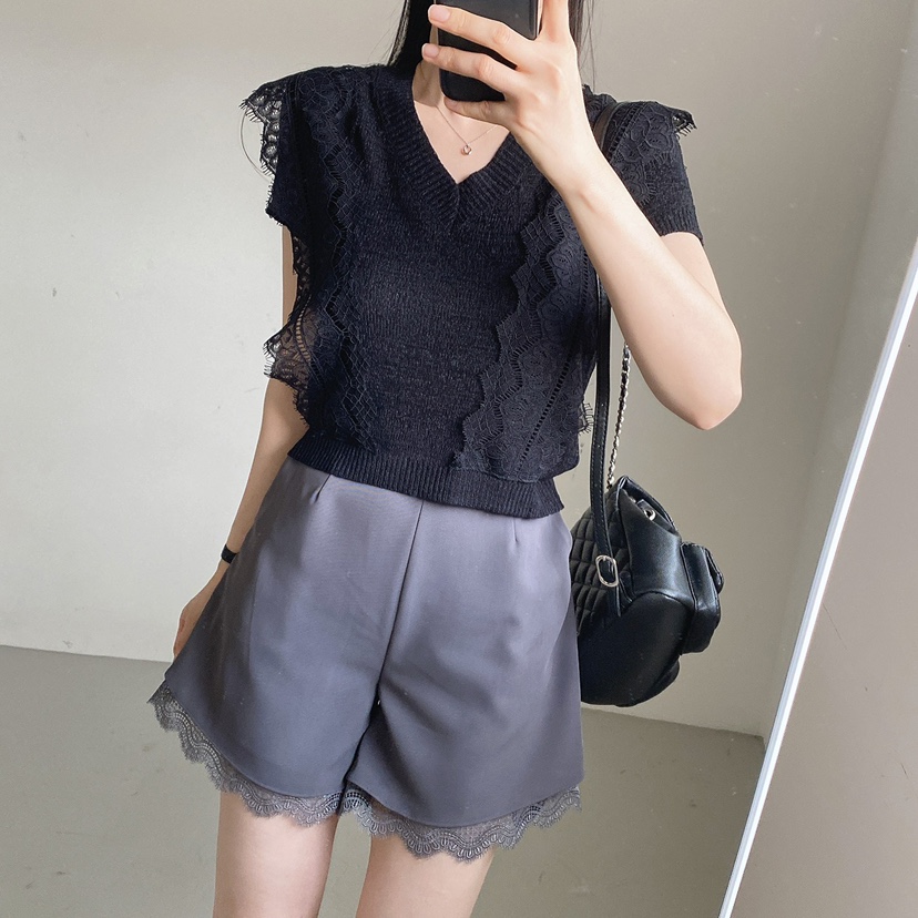 BLUE RIBBON韓國直郵㊣女裝新品休閑推薦真品時尚人氣針織衫BLUE RIBBON針織衫