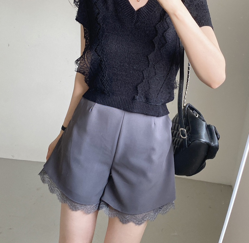 BLUE RIBBON韓國直郵㊣女裝新品休閑人氣25春夏推薦熱賣短褲BLUE RIBBON短褲