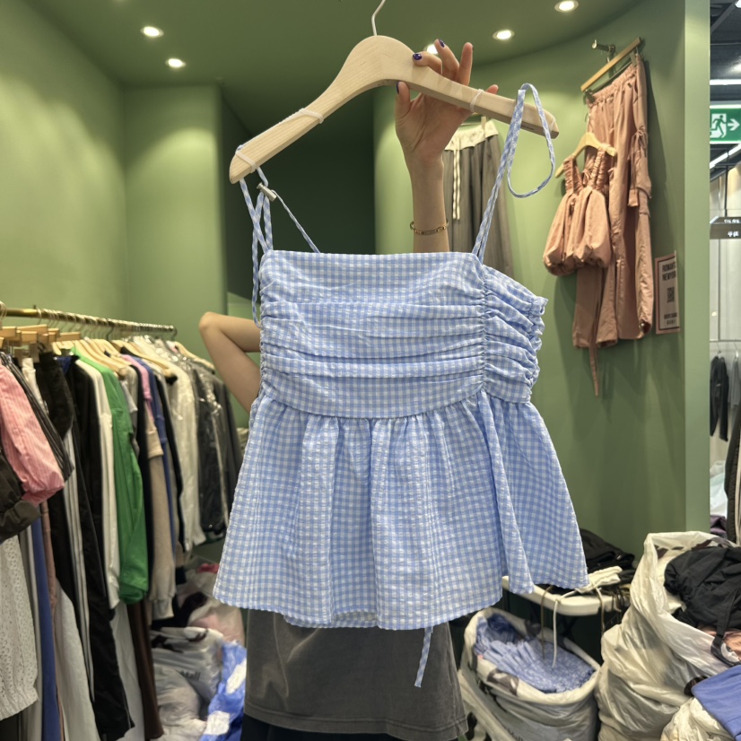 ROMANTIC NEWYORK東大門㊣直郵女裝新品真品休閑時尚吊帶背心ROMANTIC NEWYORK吊帶/背心