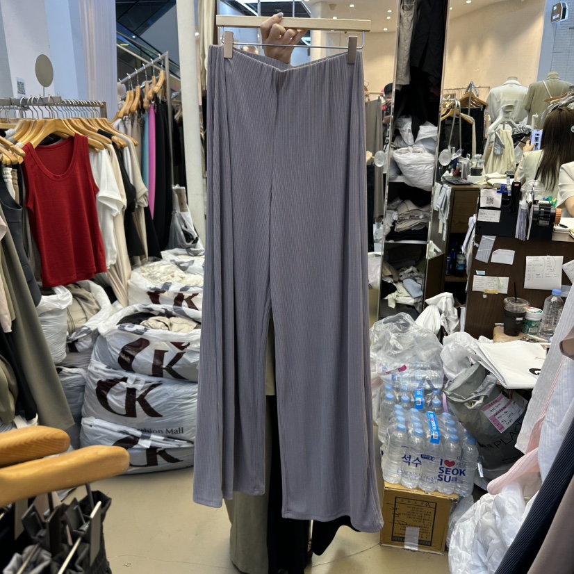 SANS東大門㊣直郵女士新品休閑推薦熱賣時尚25春夏職業休閑褲SANS休閑褲圖色3