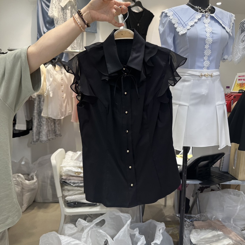 CHERISH-Q東大門㊣實拍女裝新品真品人氣推薦休閑吊帶背心CHERISH-Q吊帶/背心圖色2
