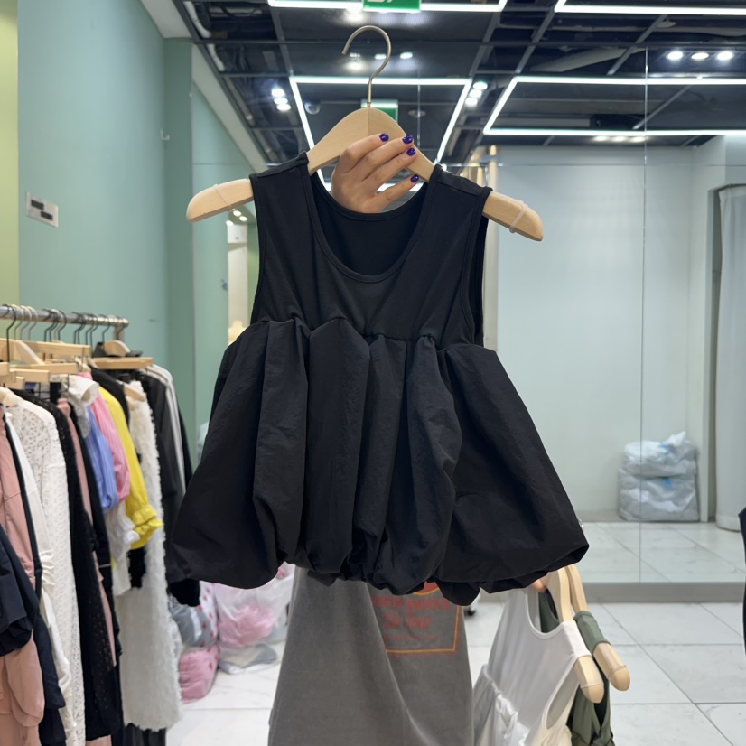 ROMANTIC NEWYORK東大門㊣直郵女士新品推薦25春夏吊帶背心ROMANTIC NEWYORK吊帶/背心圖色3