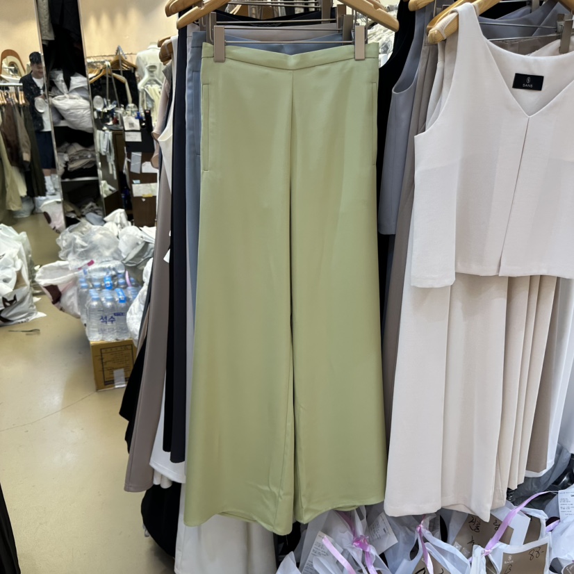SANS韓國代購㊣女裝新款真品人氣熱賣推薦時尚25春夏休閑褲SANS休閑褲圖色2