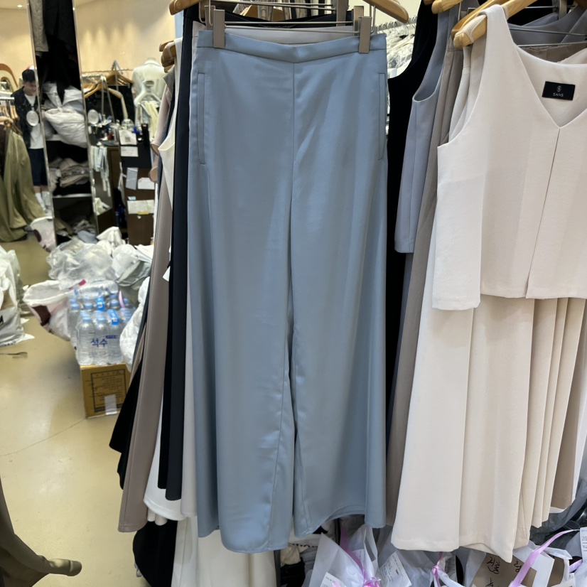 SANS韓國代購㊣女裝新款真品人氣熱賣推薦時尚25春夏休閑褲SANS休閑褲圖色3
