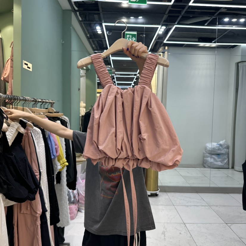 ROMANTIC NEWYORK東大門㊣直郵女裝新品時尚人氣推薦吊帶背心ROMANTIC NEWYORK吊帶/背心圖色2