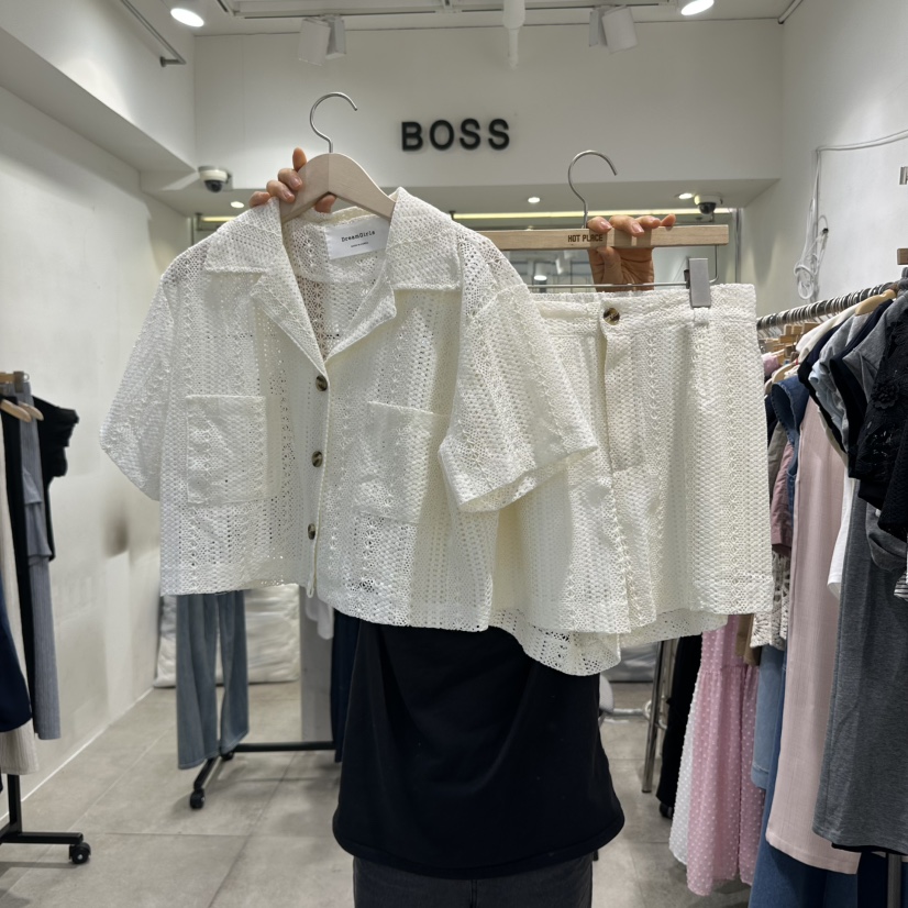 DREAM GIRIS東大門㊣實拍女裝新品人氣25春夏休閑套裝套裝DREAM GIRIS/HOT PLACE套裝