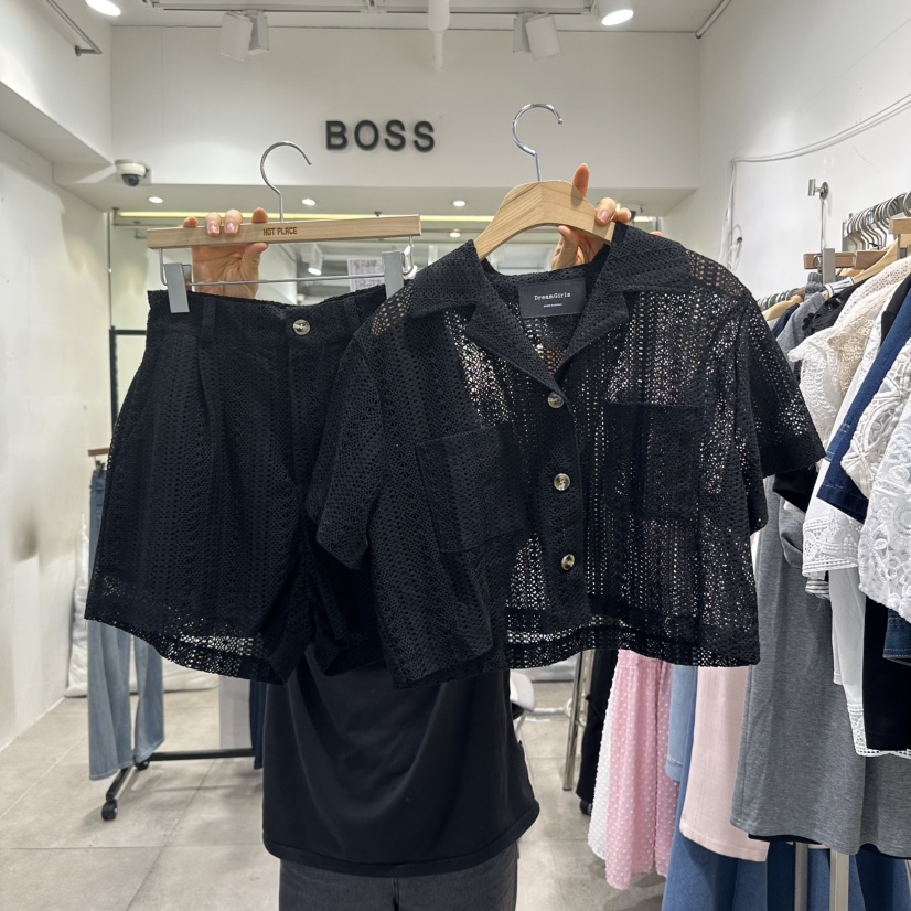 DREAM GIRIS東大門㊣實拍女裝新品人氣25春夏休閑套裝套裝DREAM GIRIS/HOT PLACE套裝圖色2