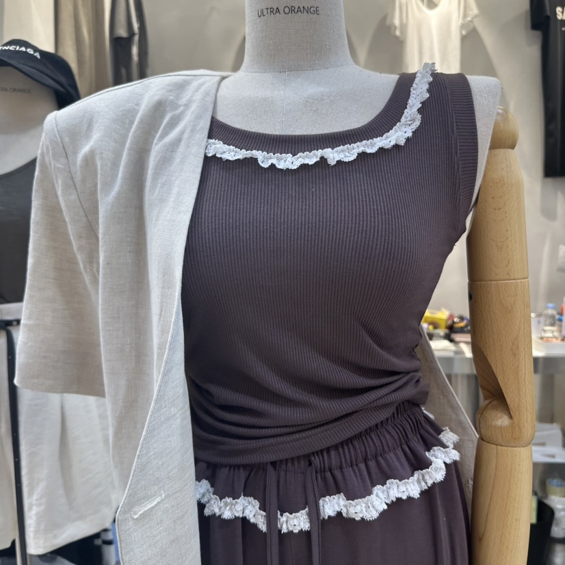 ULTRAORANGE東大門㊣直郵女裝新款職業真品人氣推薦吊帶背心GILT/ULTRAORANGE吊帶/背心