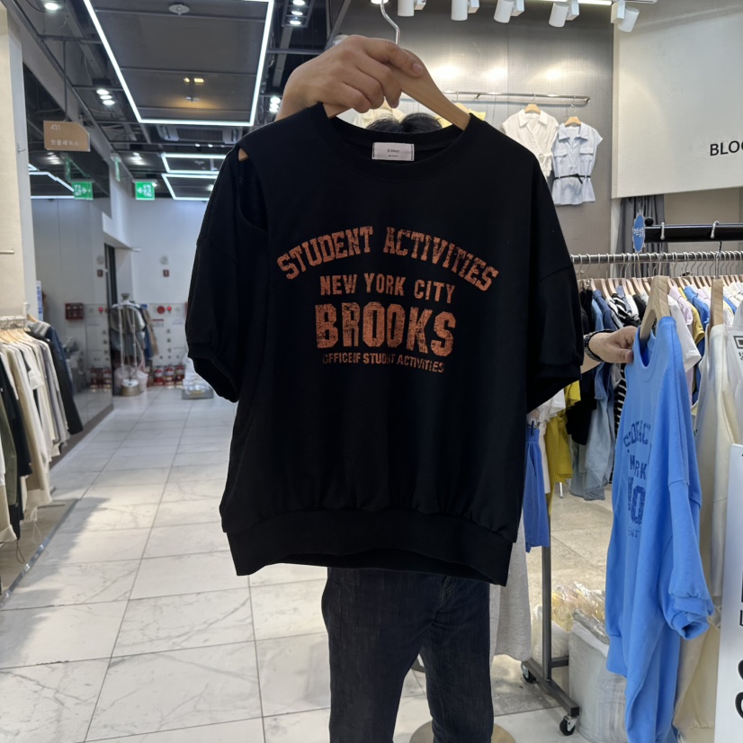 K STORY東大門㊣直郵女士新品休閑人氣推薦職業真品熱賣T恤K STORYT恤圖色3