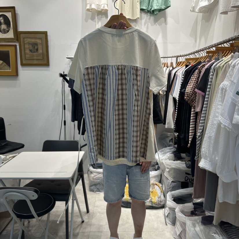 MODS-Q東大門㊣實拍女士新品人氣職業真品25春夏休閑熱賣T恤MODS-QT恤