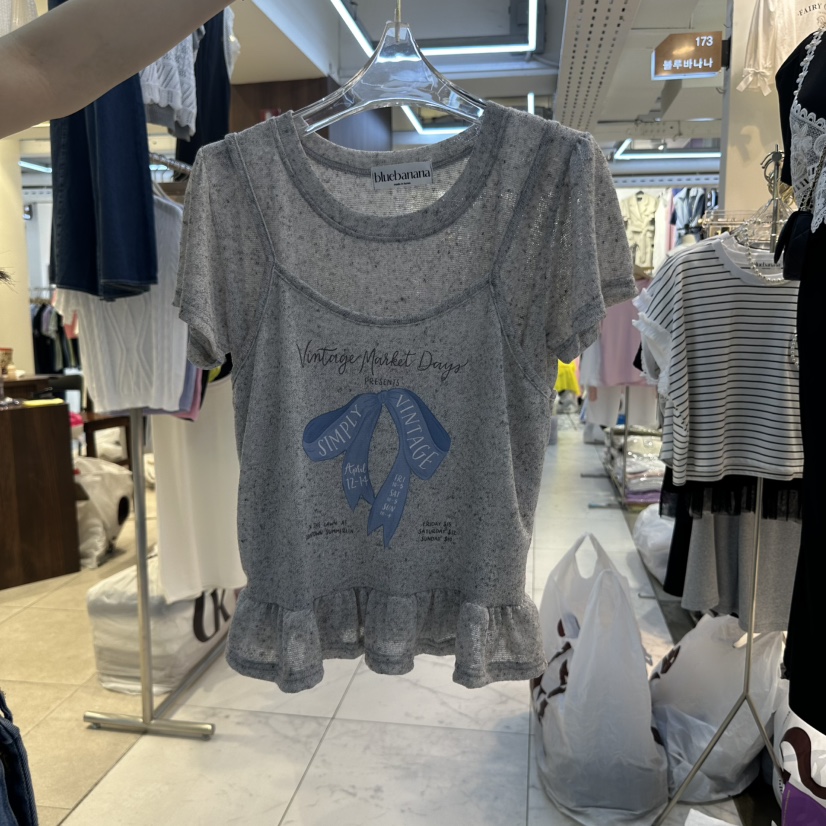 BLUE BANANA韓國代購㊣女士新品推薦休閑職業熱賣套裝套裝BLUE BANANA套裝圖色2