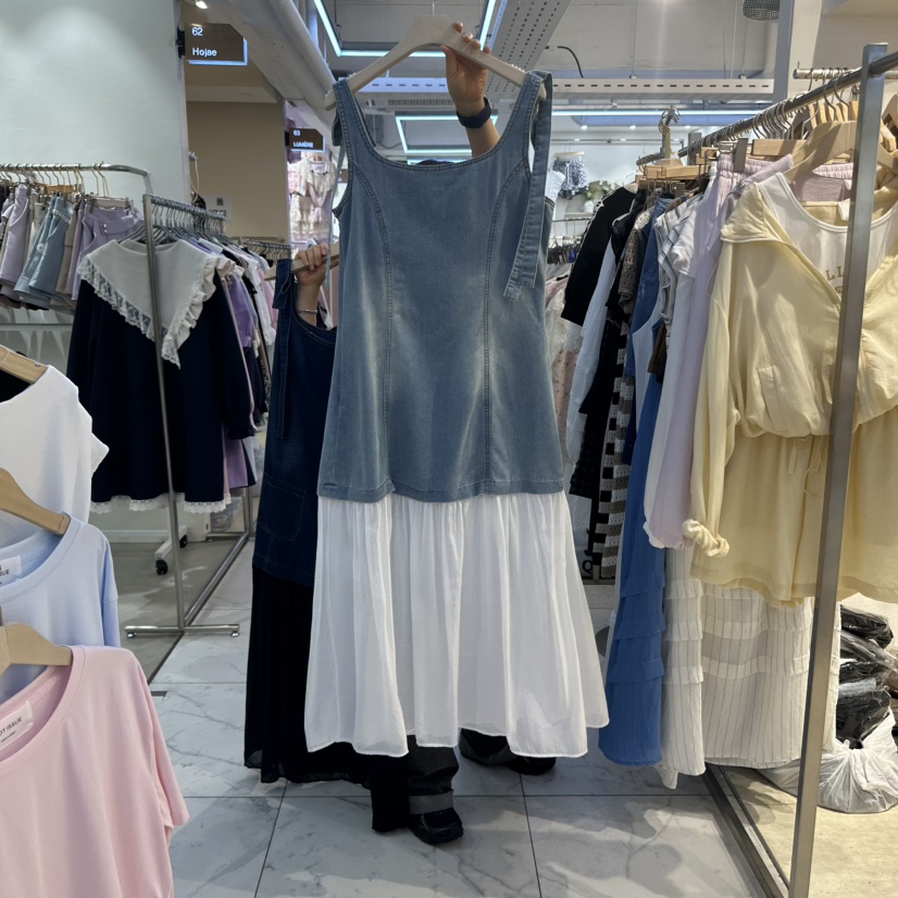 DREAM GIRIS韓國直郵㊣女士新品真品職業人氣25春夏連衣裙DREAM GIRIS/HOT PLACE連衣裙