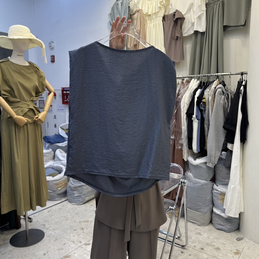 MARIGOLD東大門㊣實拍女士新款休閑熱賣25春夏人氣吊帶背心MARIGOLD吊帶/背心
