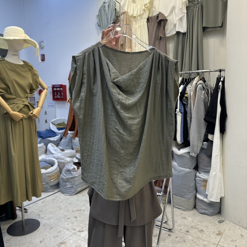 MARIGOLD東大門㊣實拍女士新款休閑熱賣25春夏人氣吊帶背心MARIGOLD吊帶/背心圖色2