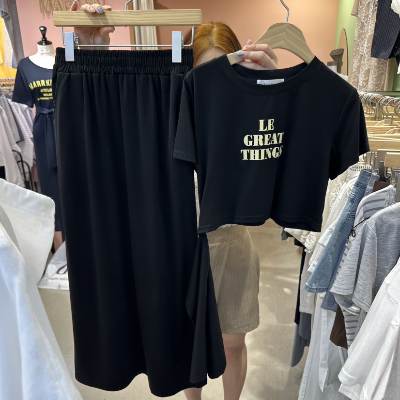 MARILYN東大門㊣代購女士新品休閑25春夏時尚推薦人氣熱賣套裝MARILYN套裝圖色2