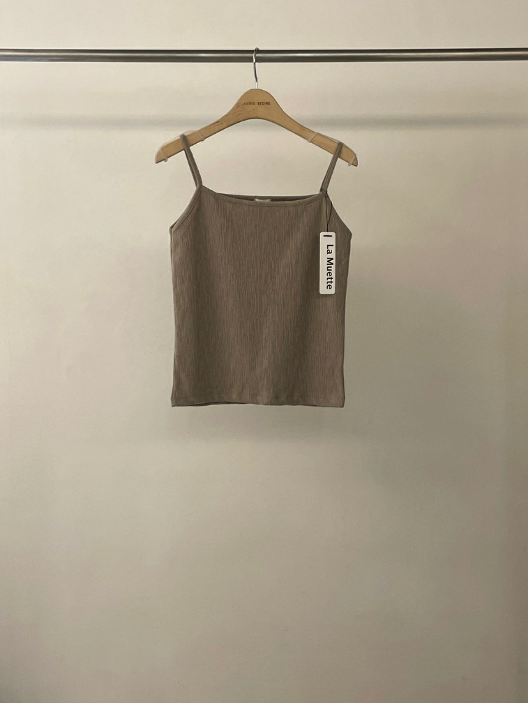 FLAT GARDEN/LA MUETTE/JAMIESTONE韓國代購㊣女裝新品熱賣吊帶背心FLAT GARDEN/LA MUETTE/JAMIESTONE吊帶/背心圖色2