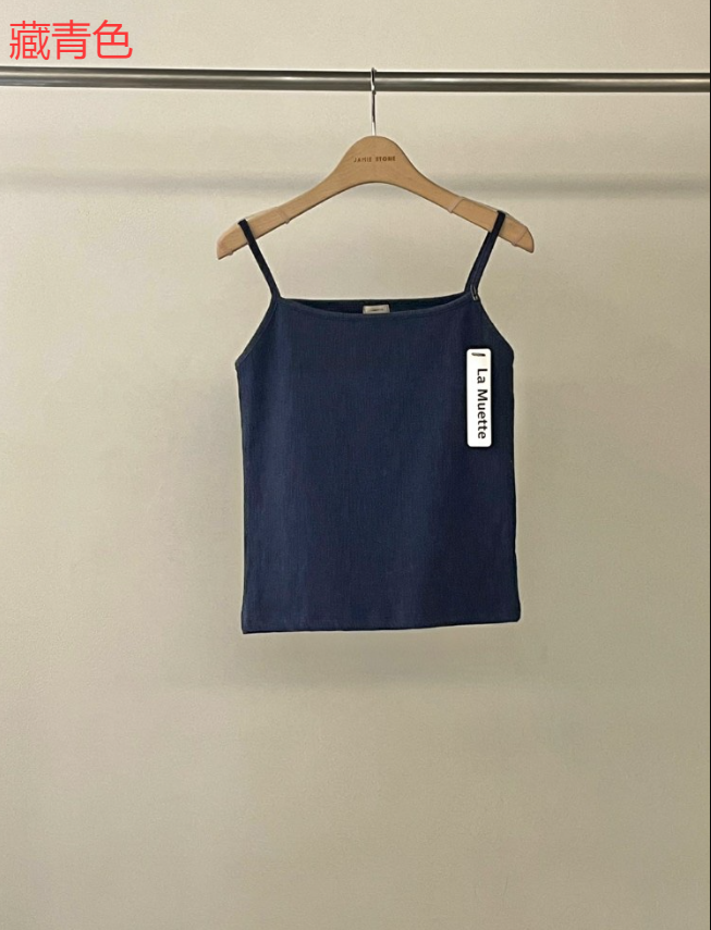 FLAT GARDEN/LA MUETTE/JAMIESTONE韓國代購㊣女裝新品熱賣吊帶背心FLAT GARDEN/LA MUETTE/JAMIESTONE吊帶/背心圖色4