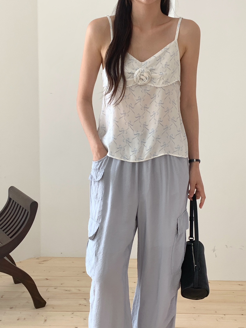RE:OPENING東大門㊣實拍女士新品時尚職業熱賣休閑吊帶背心RE:OPENING吊帶/背心