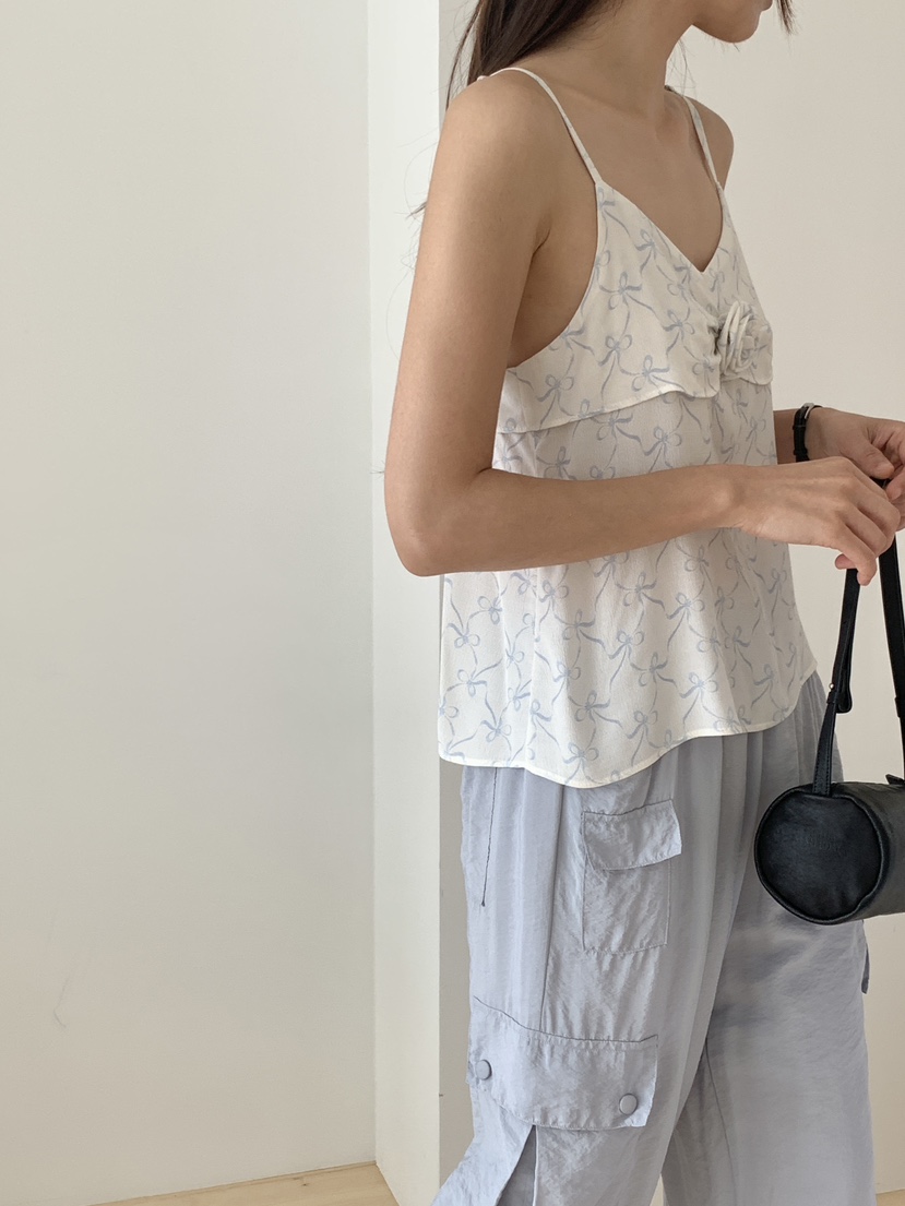 RE:OPENING東大門㊣實拍女士新品時尚職業熱賣休閑吊帶背心RE:OPENING吊帶/背心