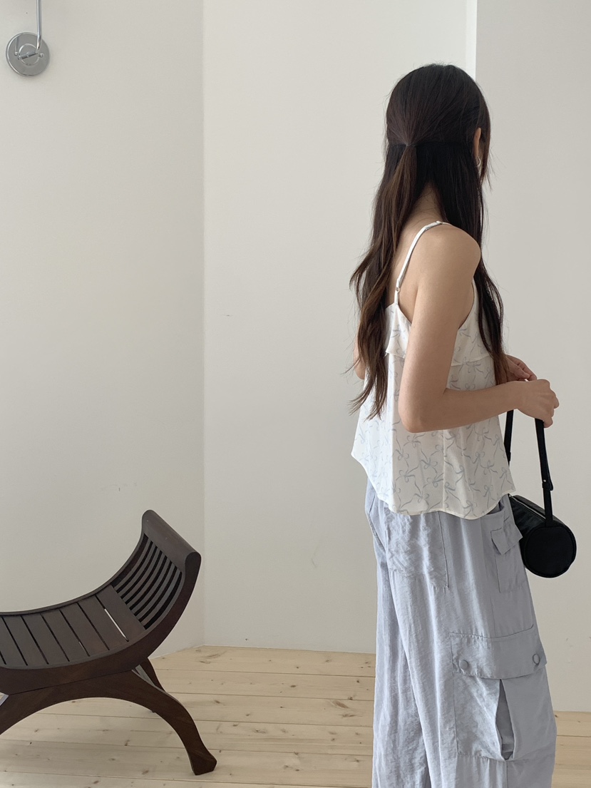 RE:OPENING東大門㊣實拍女士新品時尚職業熱賣休閑吊帶背心RE:OPENING吊帶/背心