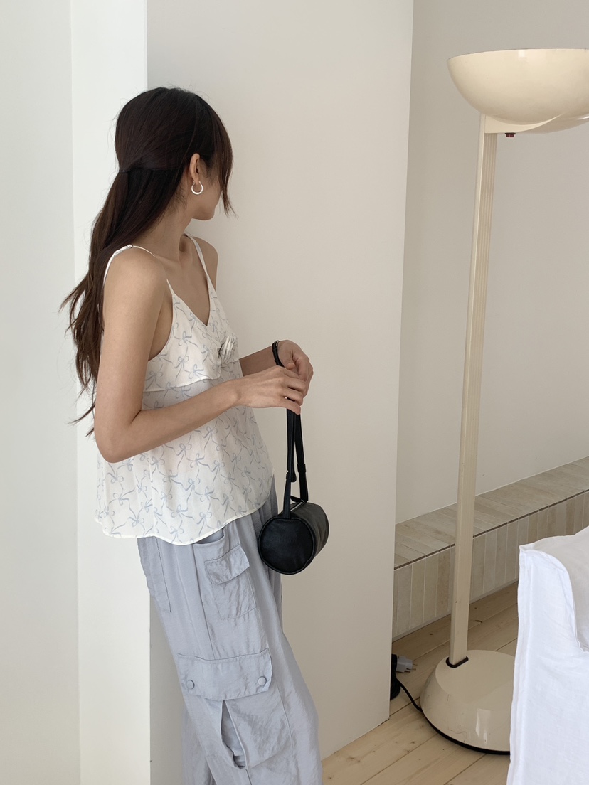 RE:OPENING東大門㊣實拍女士新品時尚職業熱賣休閑吊帶背心RE:OPENING吊帶/背心