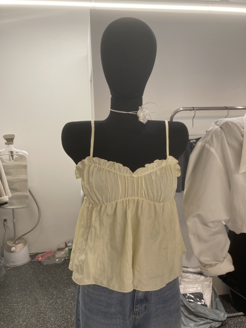 RIDGE-P東大門㊣實拍女裝新品25春夏熱賣人氣職業吊帶背心RIDGE-P吊帶/背心
