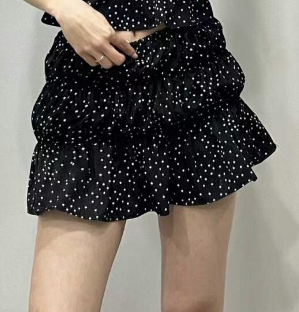 GANJI-간지-T韓國直郵㊣女裝新品推薦熱賣職業真品25春夏短裙GANJI-ot短裙圖色2