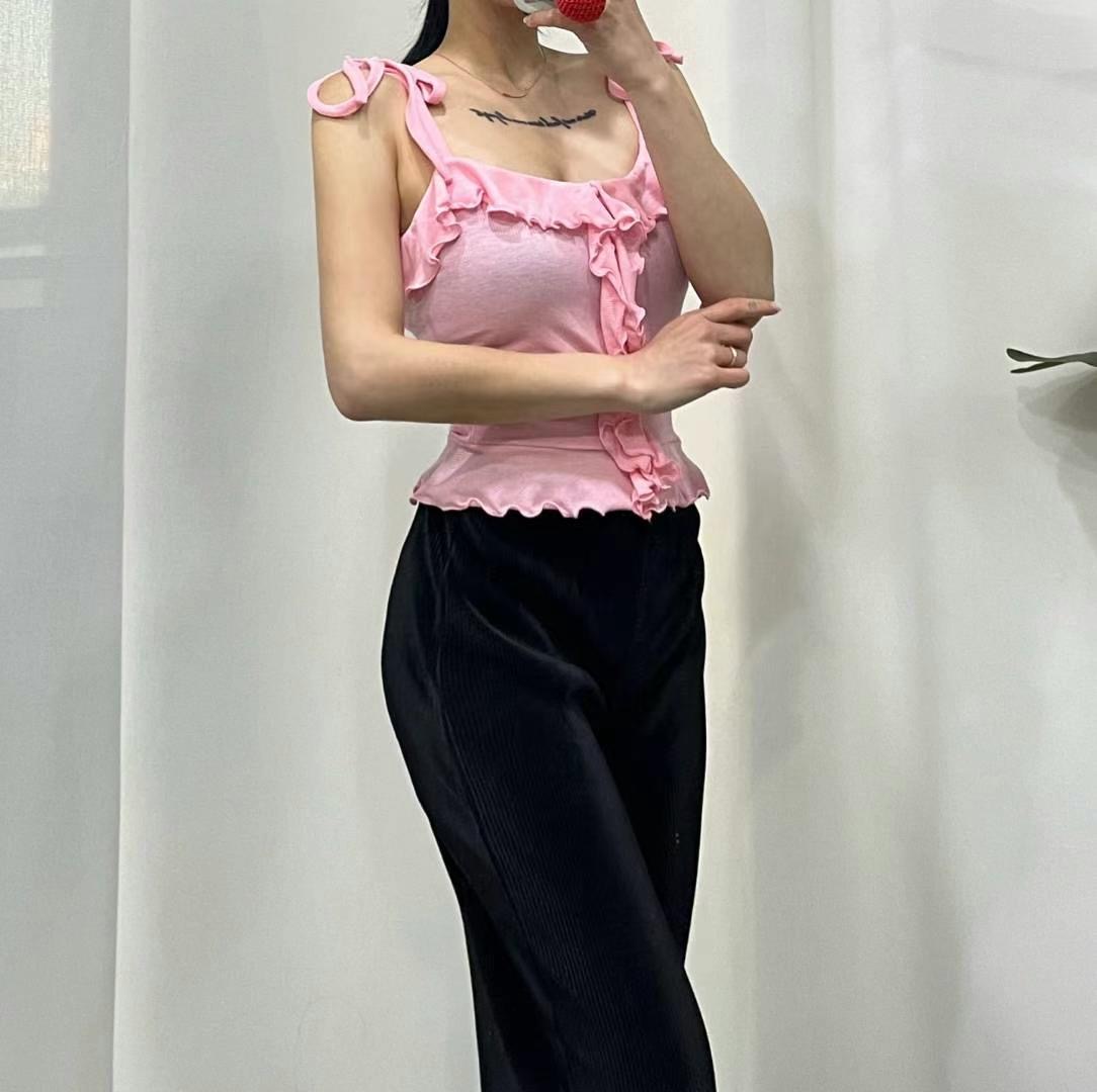 GANJI-간지-T東大門㊣實拍女裝新品人氣休閑熱賣吊帶背心GANJI-ot吊帶/背心