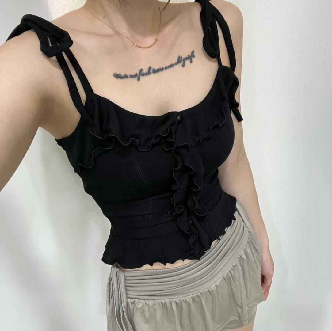 GANJI-간지-T東大門㊣實拍女裝新品人氣休閑熱賣吊帶背心GANJI-ot吊帶/背心圖色3