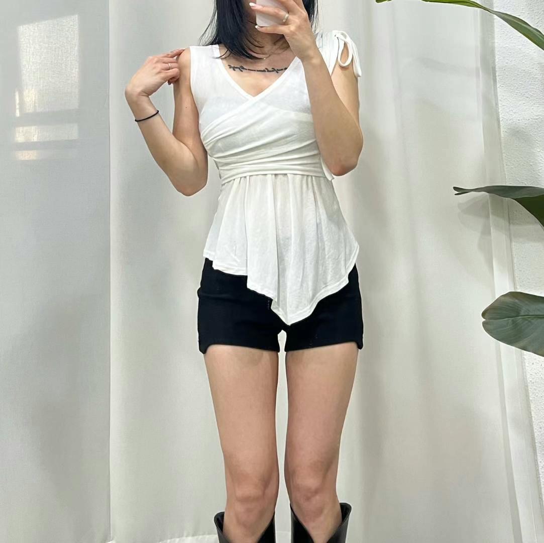 GANJI-간지-T東大門㊣實拍女士新款25春夏人氣時尚吊帶背心GANJI-ot吊帶/背心