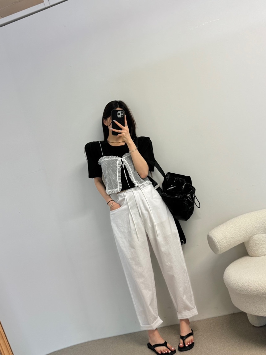 J.RITZY韓國代購㊣女士新品時尚人氣真品25春夏休閑T恤緊身J.RITZYT恤