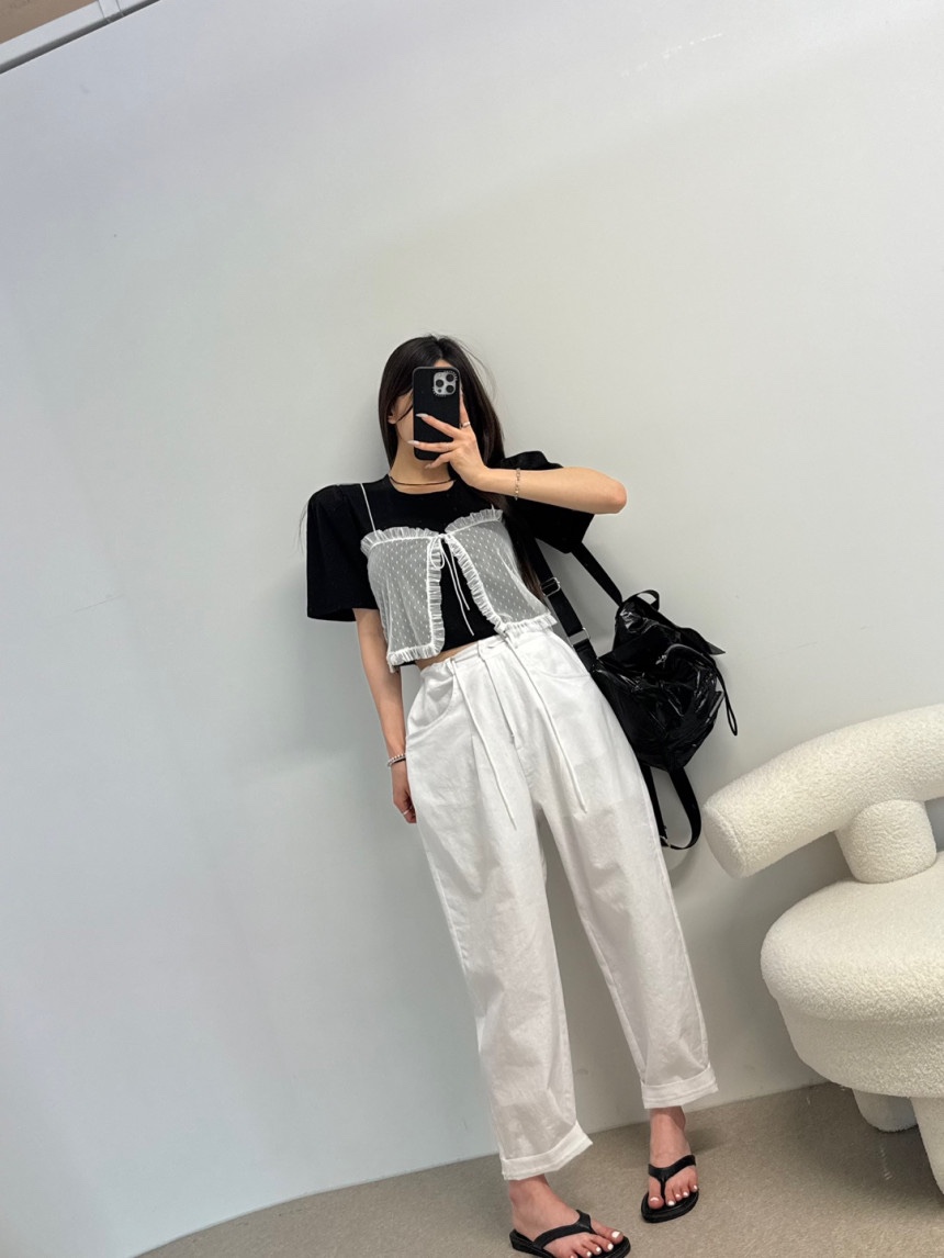 J.RITZY韓國代購㊣女士新品時尚人氣真品25春夏休閑T恤緊身J.RITZYT恤