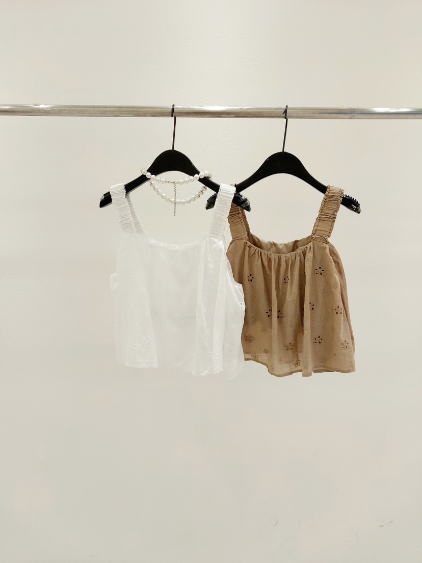 CORAL韓國代購㊣女裝新款休閑推薦25春夏職業熱賣真品吊帶背心CORAL吊帶/背心