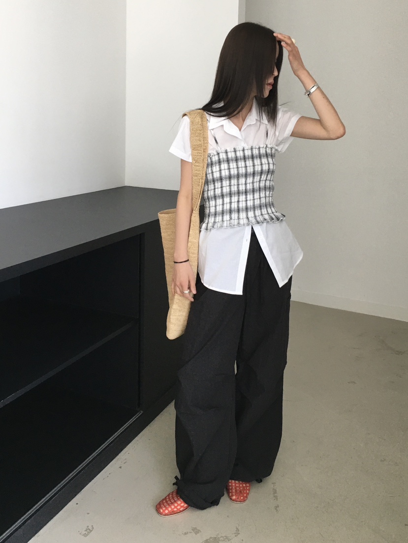 MONDAYMORING東大門㊣代購女裝新品人氣休閑25春夏襯衫蕾絲衫MONDAYMORING襯衫/蕾絲衫