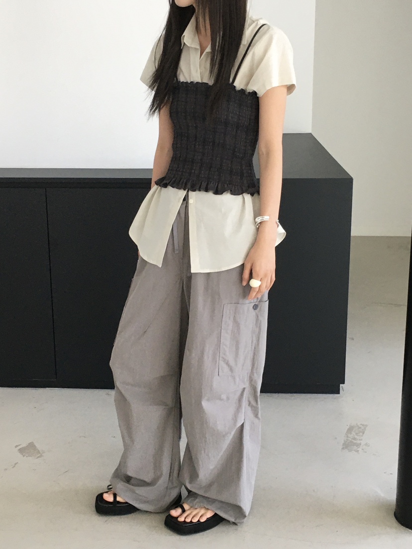 MONDAYMORING東大門㊣代購女裝新品人氣休閑25春夏襯衫蕾絲衫MONDAYMORING襯衫/蕾絲衫