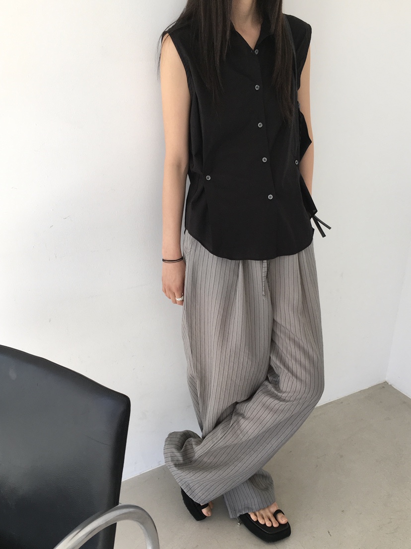 MONDAYMORING韓國直郵㊣女裝新款25春夏推薦休閑襯衫蕾絲衫MONDAYMORING襯衫/蕾絲衫