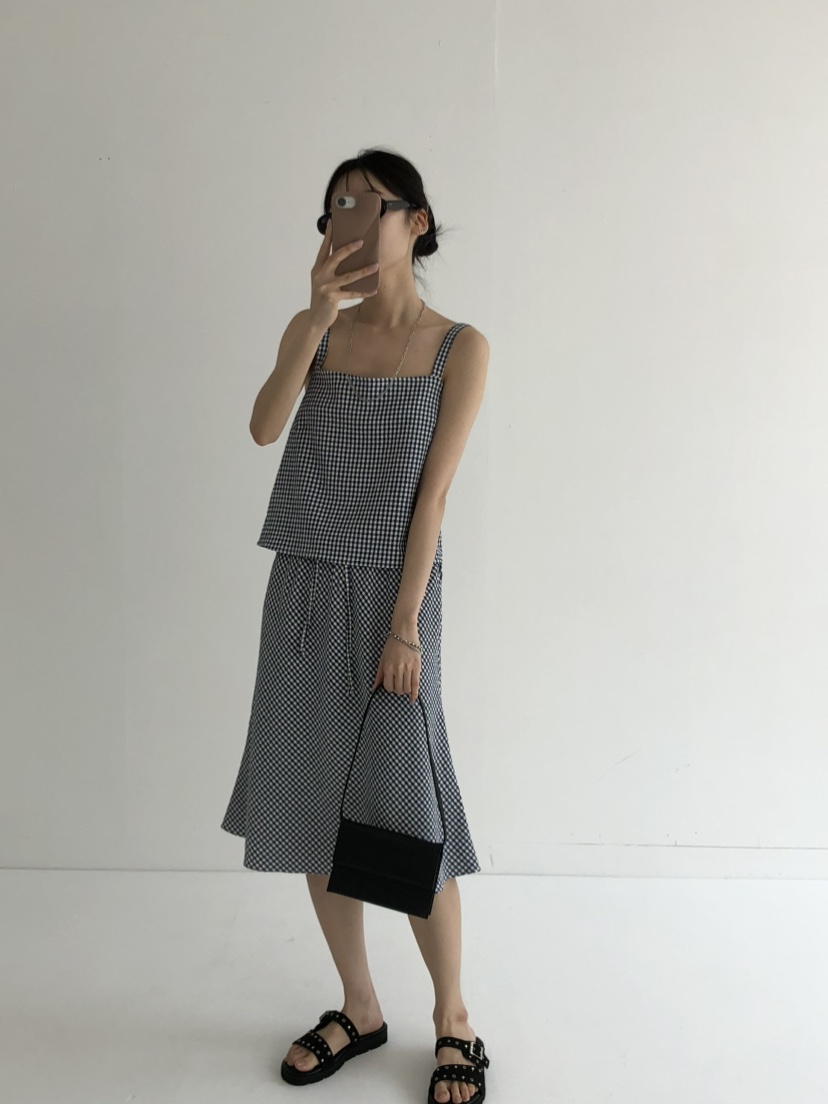 FOSET東大門㊣代購女士新款時尚推薦真品25春夏人氣吊帶背心FOSET吊帶/背心