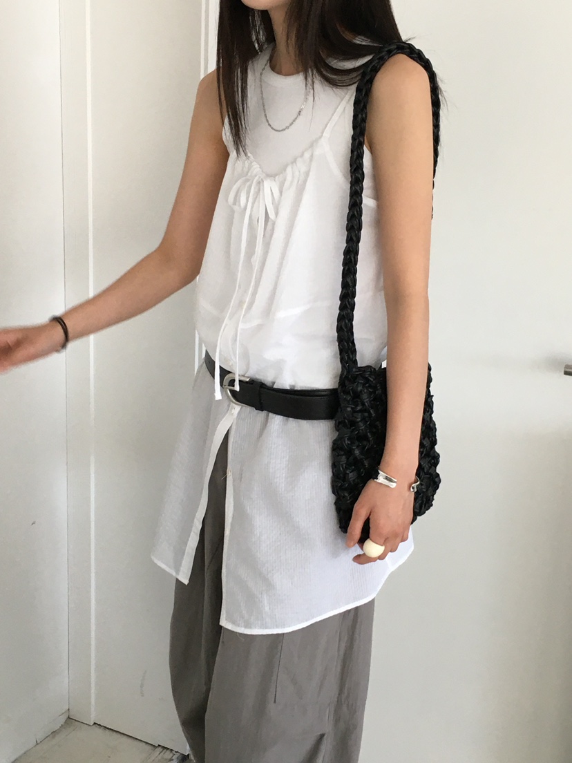 MONDAYMORING東大門㊣直郵女士新款時尚休閑推薦25春夏吊帶背心MONDAYMORING吊帶/背心