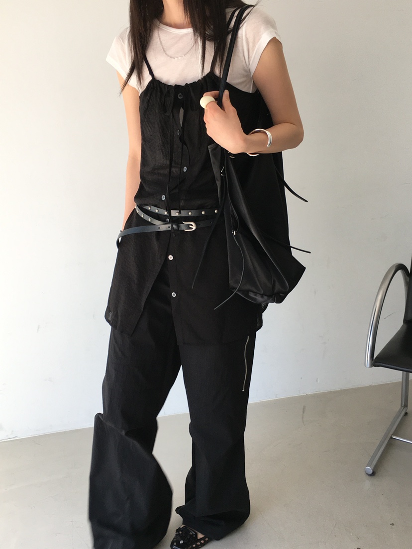 MONDAYMORING東大門㊣直郵女士新款時尚休閑推薦25春夏吊帶背心MONDAYMORING吊帶/背心