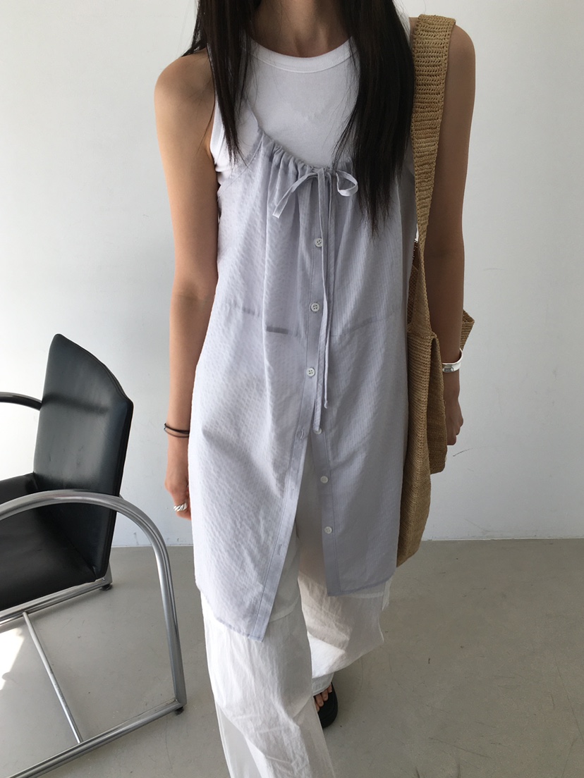 MONDAYMORING東大門㊣直郵女士新款時尚休閑推薦25春夏吊帶背心MONDAYMORING吊帶/背心