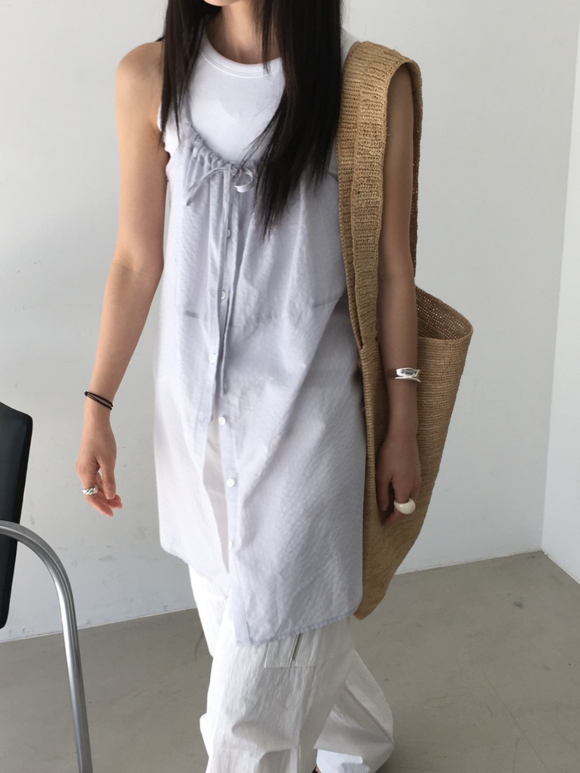 MONDAYMORING東大門㊣直郵女士新款時尚休閑推薦25春夏吊帶背心MONDAYMORING吊帶/背心