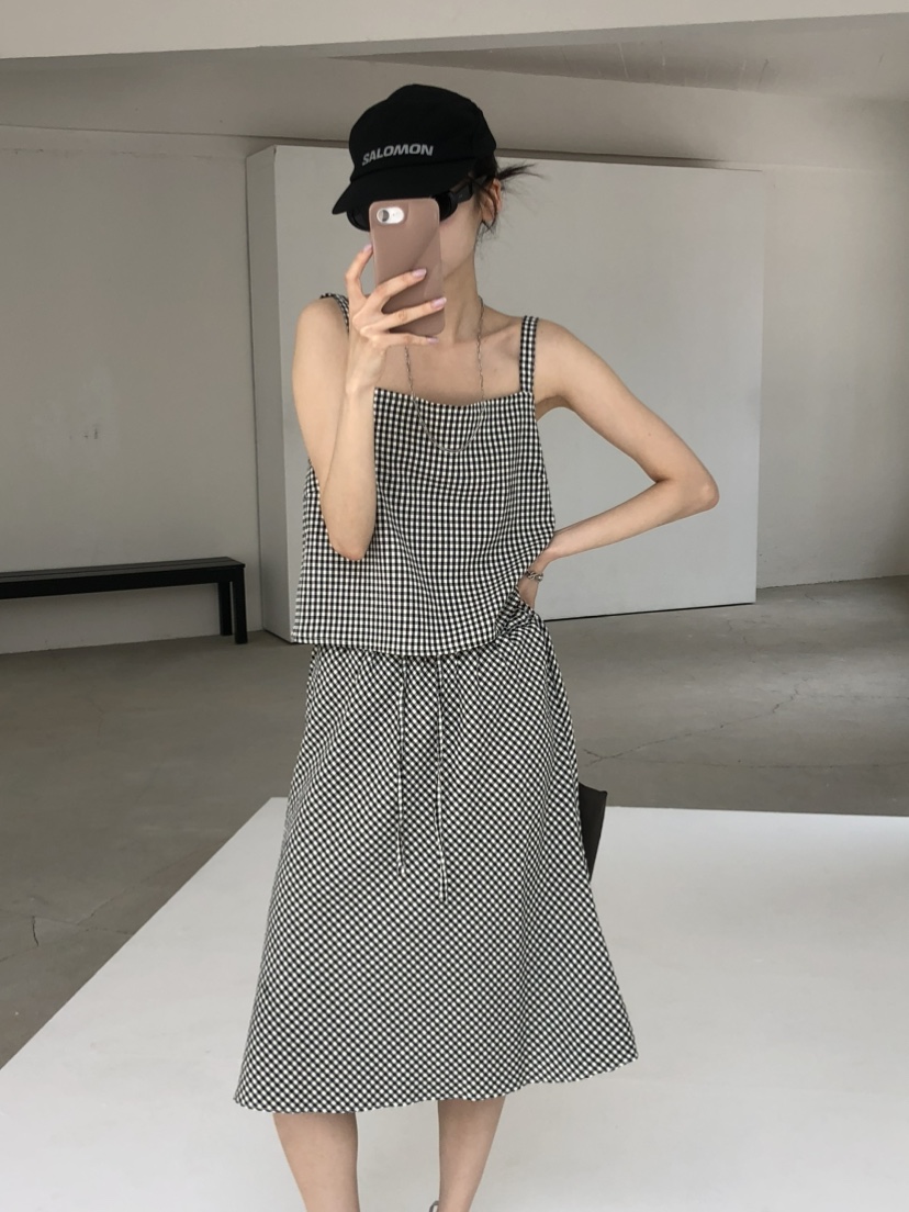 FOSET東大門㊣代購女士新款熱賣休閑推薦時尚25春夏半身裙中短裙FOSET半身裙/中短裙
