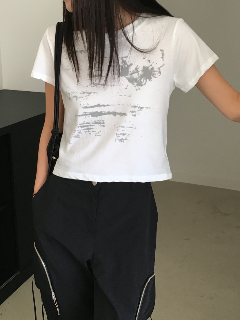 MONDAYMORING東大門㊣代購女裝新品人氣休閑真品25春夏職業T恤MONDAYMORINGT恤