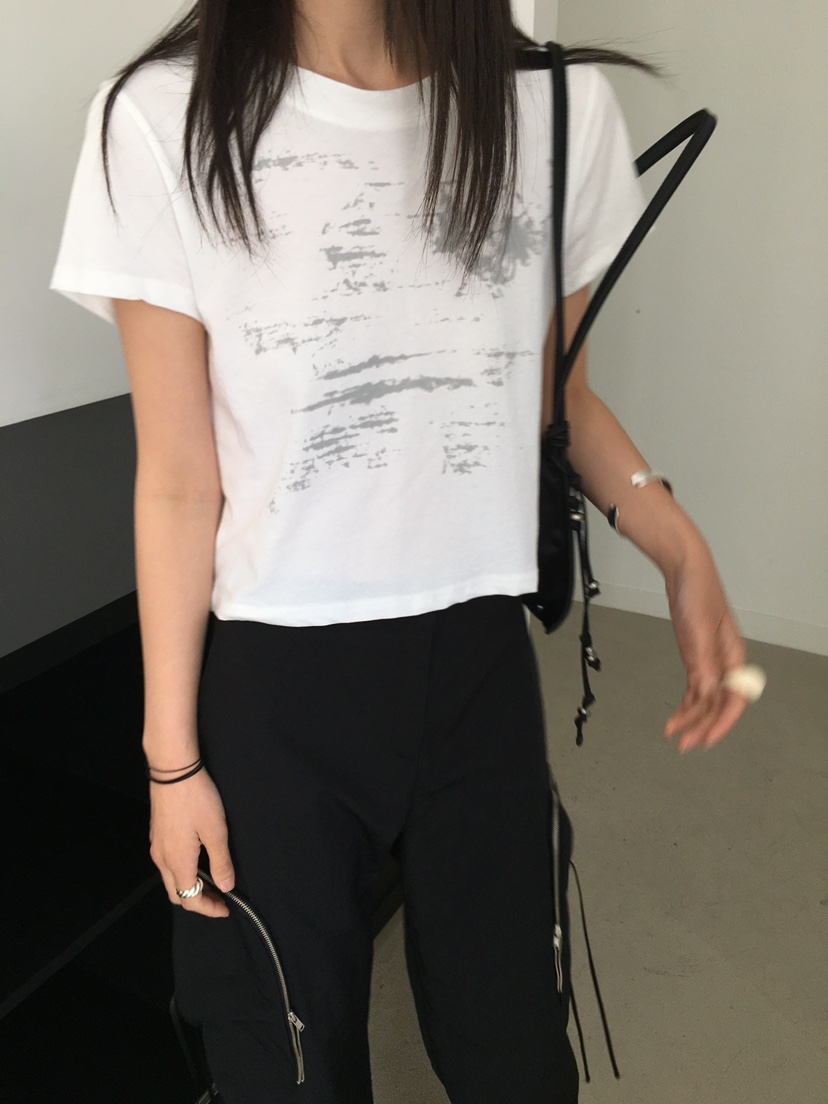 MONDAYMORING東大門㊣代購女裝新品人氣休閑真品25春夏職業T恤MONDAYMORINGT恤