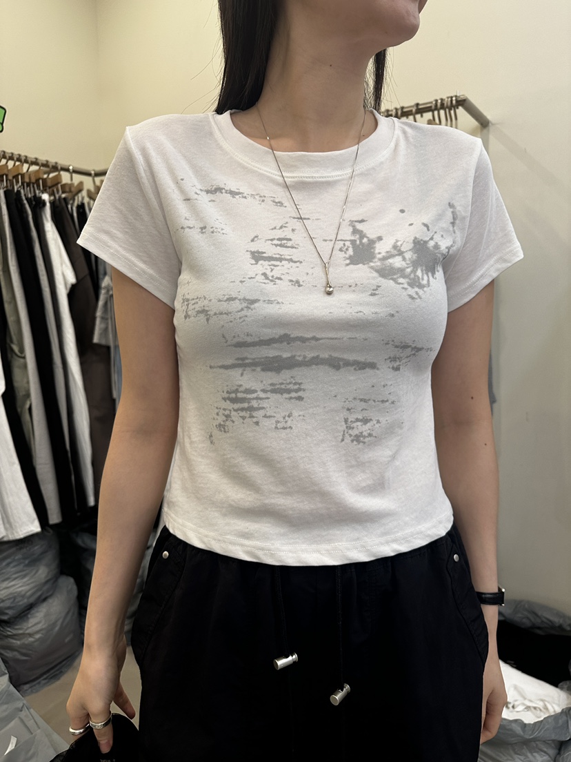 MONDAYMORING東大門㊣代購女裝新品人氣休閑真品25春夏職業T恤MONDAYMORINGT恤