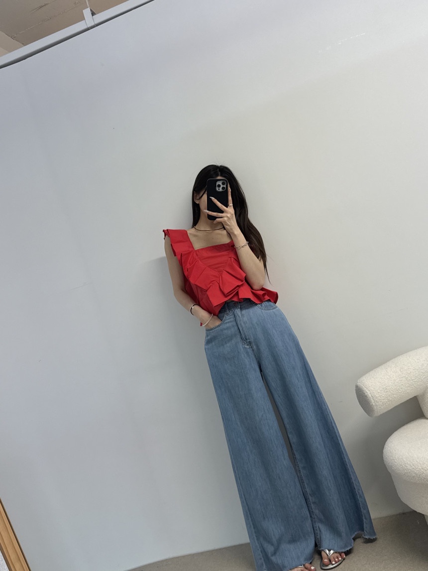J.RITZY韓國代購㊣女裝新款人氣熱賣25春夏休閑職業吊帶背心J.RITZY吊帶/背心