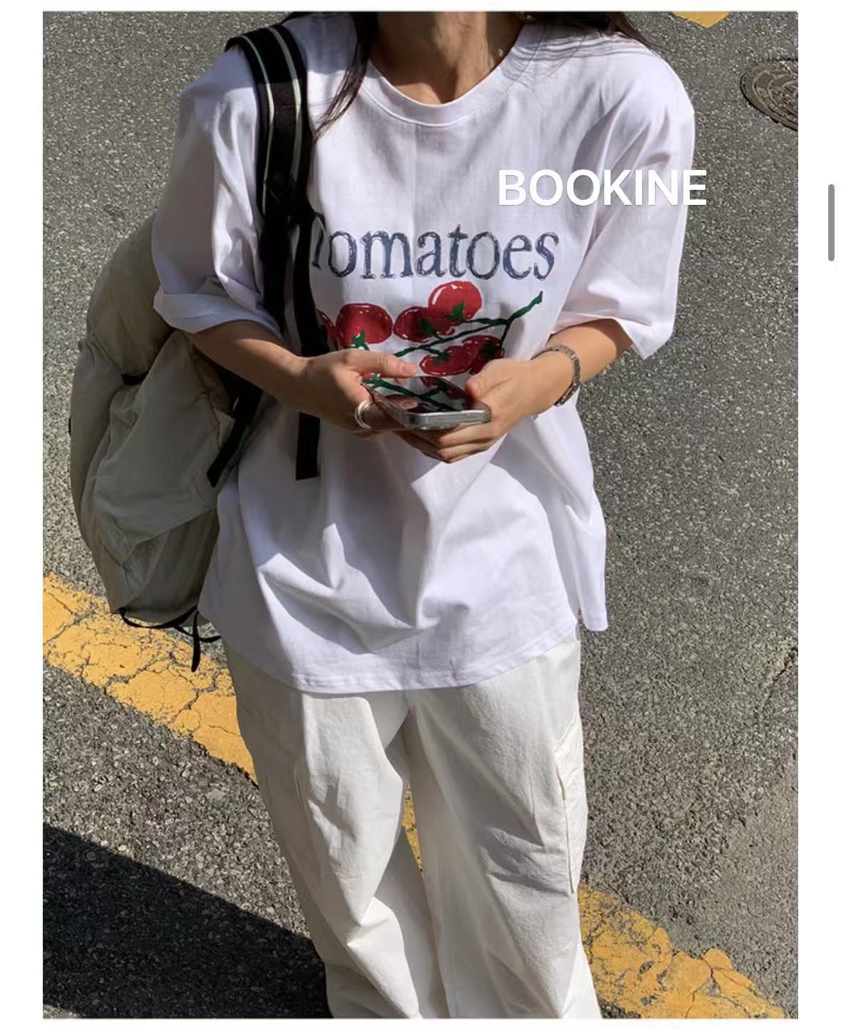 9FLOOR韓國代購㊣女士新品人氣時尚真品熱賣推薦休閑職業T恤9FLOORT恤